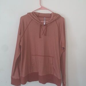 Kuhl Women's Striped Hoodie - Rust